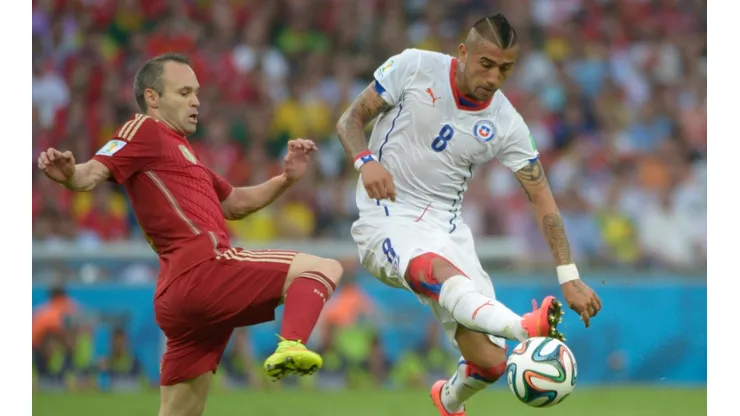 Tremendo elogio de Iniesta a Vidal