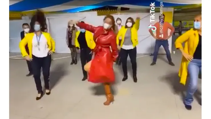 Cathy Barriga se defendió de las críticas por sus bailes en medio de la pandemia del coronavirus