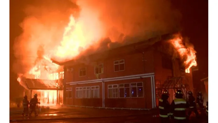 El incendio del hogar de menores Catalina Keim de Osorno dejó a doce niños sin hogar.
