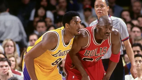 Jordan jugando con Kobe