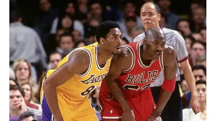 Jordan jugando con Kobe