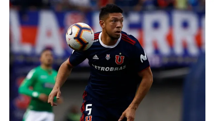 Chino Vittor en su paso por Universidad de Chile.