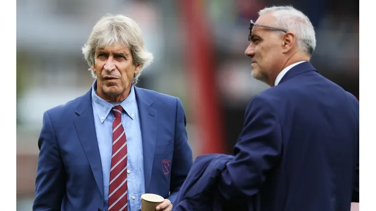 Pellegrini y Husillos vienen de trabajar juntos en el West Ham United