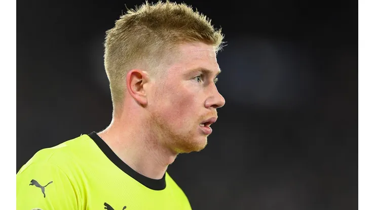 Kevin de Bruyne con la camiseta del City