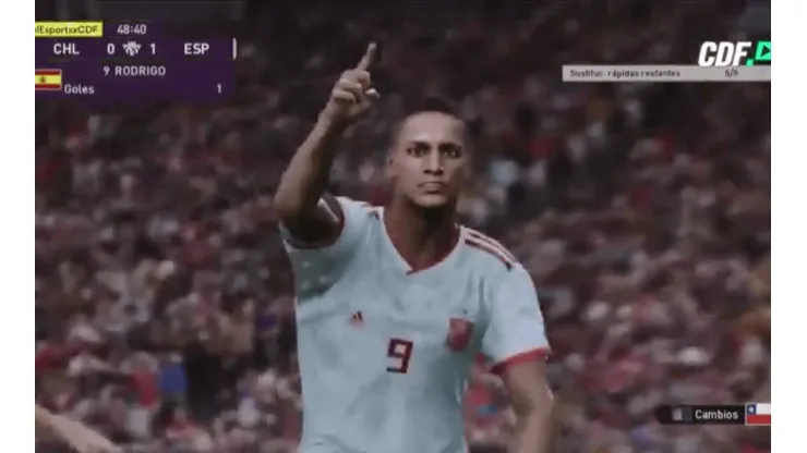 La Roja cayó ante España