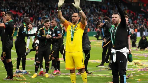 Claudio Bravo en el Manchester City