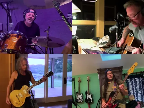 Metallica estrena nueva versión de "Blackened" desde la cuarentena