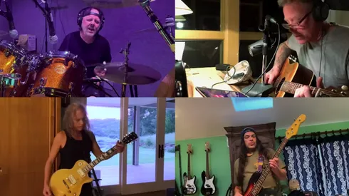 Metallica estrena nueva versión de "Blackened" durante cuarentena por coronavirus