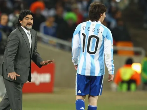 El día que Maradona negó que Messi le armara el equipo de Argentina