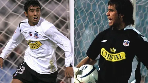 Vidal y Bravo en sus inicios en Colo Colo