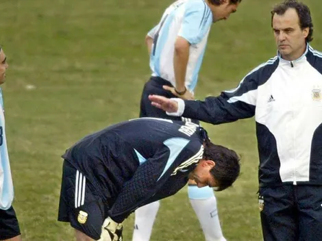 El día en que Bielsa le manda una carta a Abbondanzieri para preguntarle por una jugada