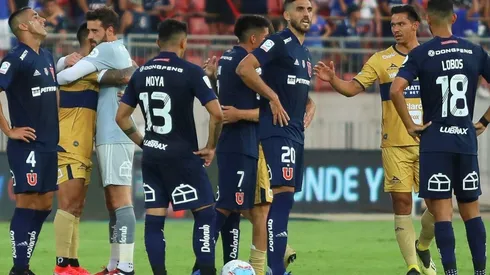 Universidad de Chile y Everton en partido del Torneo Nacional