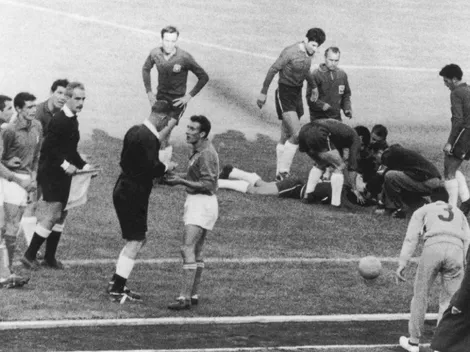 Tremendas fotos: Chile vs. Italia a todo color en el Mundial del 62