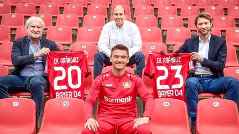 Charles Aránguiz firma nueva contrato con el Leverkusen