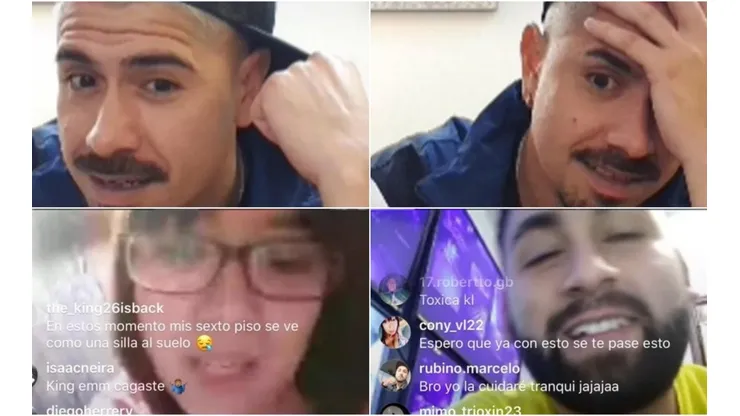 Diego Sánchez a lo Rumpy en Instagram