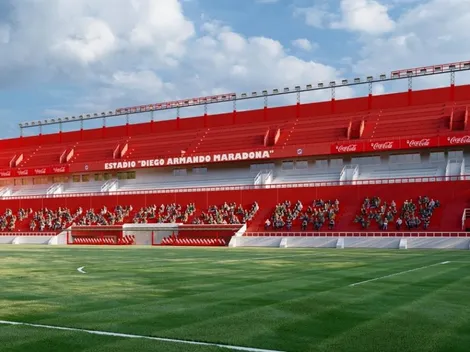 ¡Tremendo honor! Bichi Borghi tiene su tribuna en el Estadio Diego Maradona