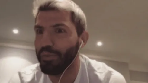 Kun Agüero cayó en clásica broma.