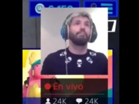 El Kun Agüero y sus locuras jugando Fortnite