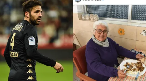 Césc Fábregas subió una imagen de su abuela a Instagram