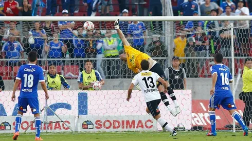 Prieto no llega a la pelota y Fuenzalida nada puede hacer