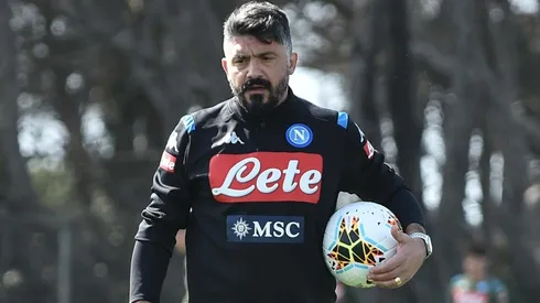 Gattuso tuvo un lindo gesto con los trabajadores del Napoli