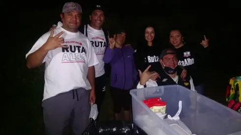 Esteban Paredes en la Ruta Alba