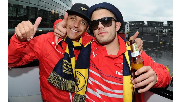 Alexis y Wilshere se llevaban muy bien