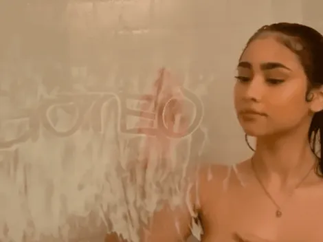 Paloma Mami anuncia lanzamiento de su nueva canción desde su ducha