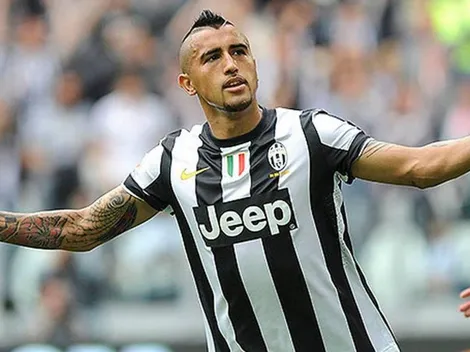 Otra vez Vidal es incluido en el once ideal de Juventus de la última década