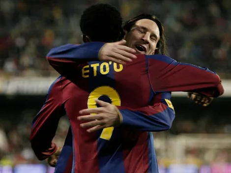 Eto'o lo aconsejó: "Messi tenía que cambiar dos o tres cosas"