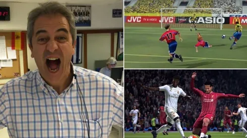 El periodista ha sido el relato del mítico FIFA 98 a la actualidad.