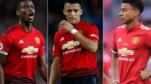 Pogba, Alexis y Lingard están en la primera línea de la vitrina del Manchester United