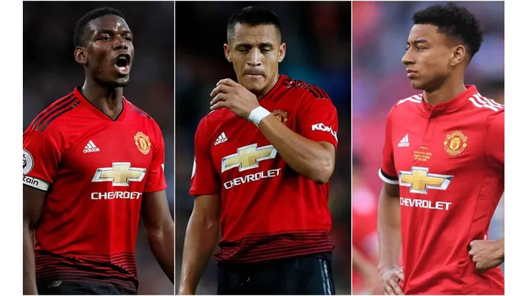 Pogba, Alexis y Lingard están en la primera línea de la vitrina del Manchester United