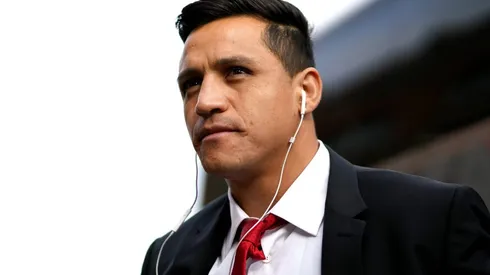Alexis Sánchez en el Manchester United