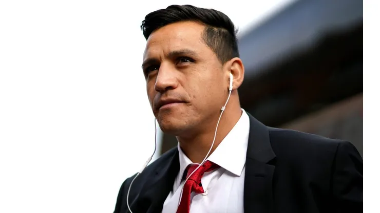 Alexis Sánchez en el Manchester United