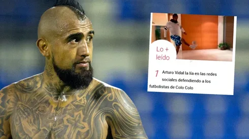 Arturo Vidal golpeó la mesa e intervino la crisis en Colo Colo