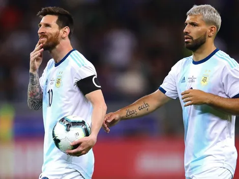 Lionel Messi trolea a Sergio Aguero por tirar el joystick en el FIFA 20