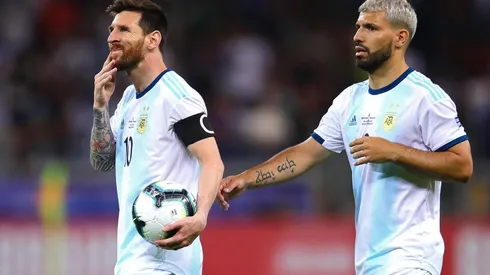 Lionel Messi trolea a Sergio Aguero