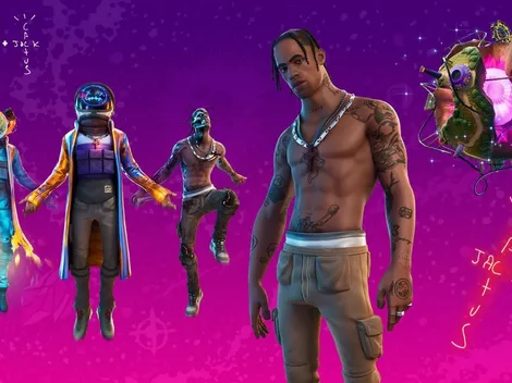 Números históricos para el concierto de Travis Scott en Fortnite