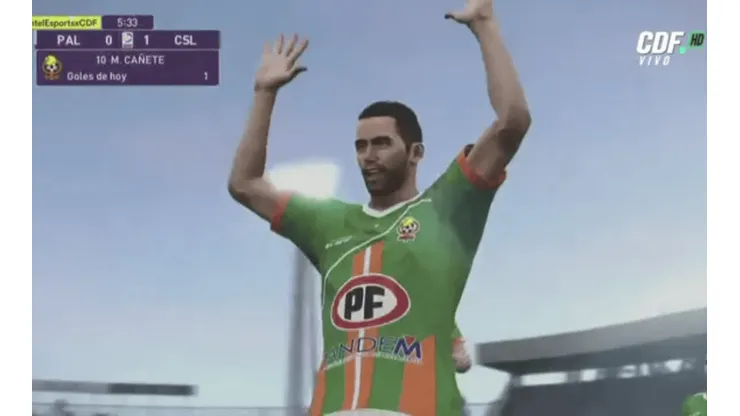 Cobresal golea a Palestino y avanza en el certamen virtual.