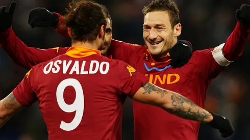 La talla de Dani Osvaldo a Totti