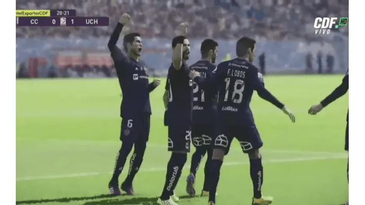 La U con Rivarola golea a Colo Colo de Mena.