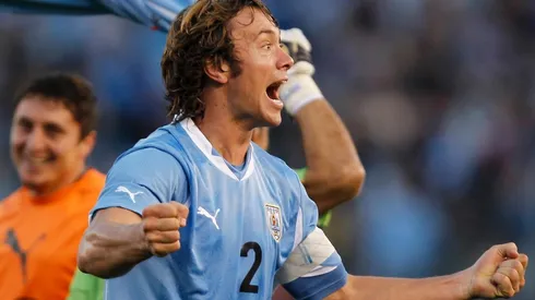Lugano en la selección uruguaya.