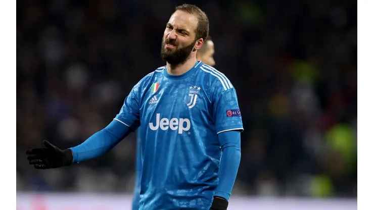 Gonzalo Higuaín en la temporada 2019-2020