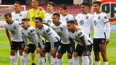 Colo Colo en la previa del partido contra La Serena.