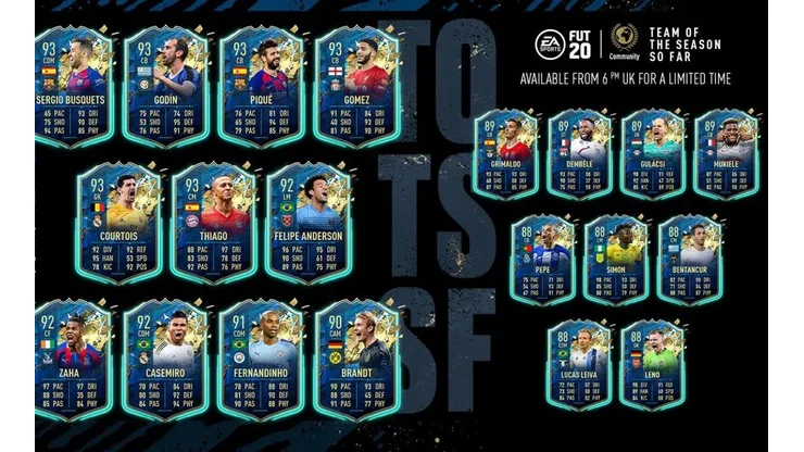 TOTSSF de FIFA 20