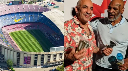 Socio de Mike Tyson quiere comprar el nombre del Camp Nou
