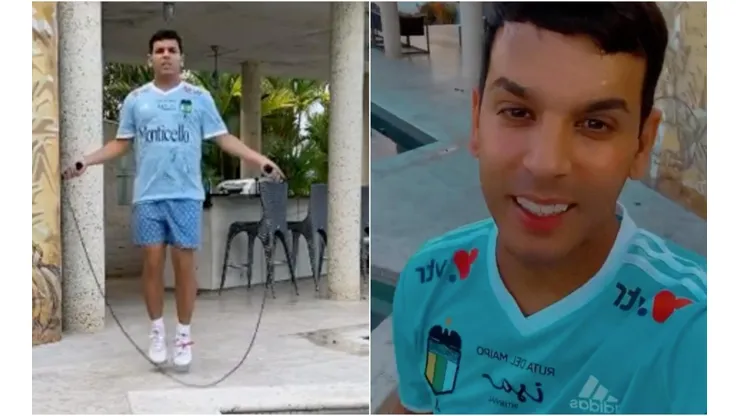 Tito El Bambino luce la camiseta de O'Higgins