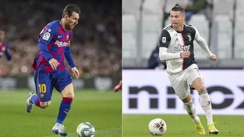 Messi y Cristiano.