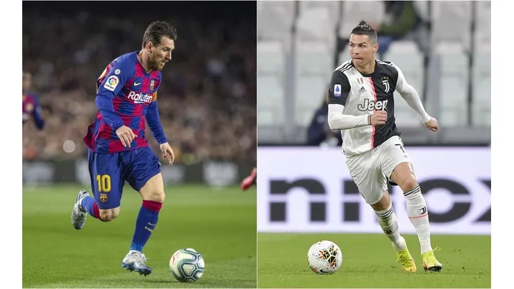 Messi y Cristiano.